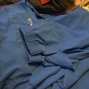 Figs blue scrubs